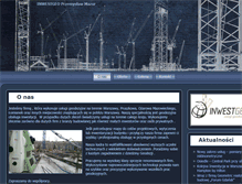 Tablet Screenshot of inwestgeo-geodezja.pl
